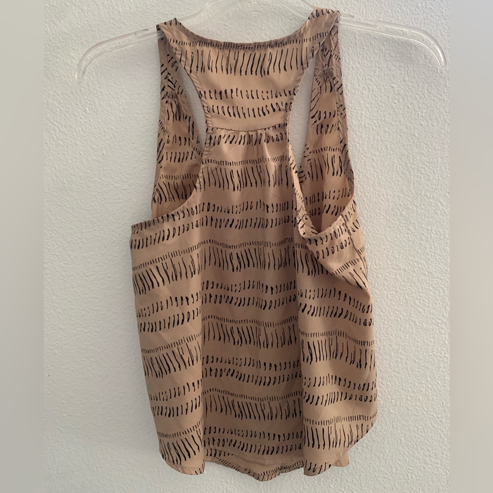 Junior girls racer back tank top